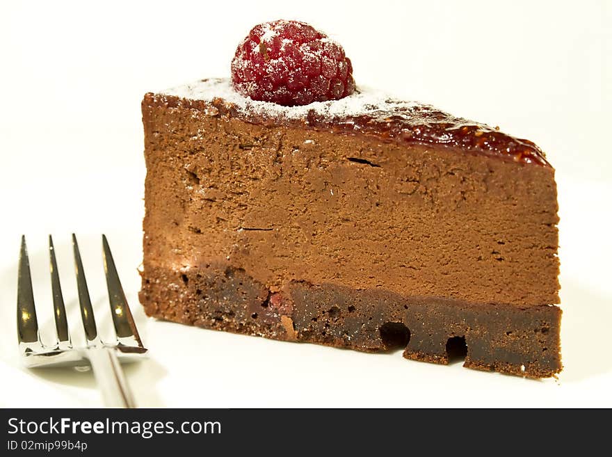 Chocolate cheesecake