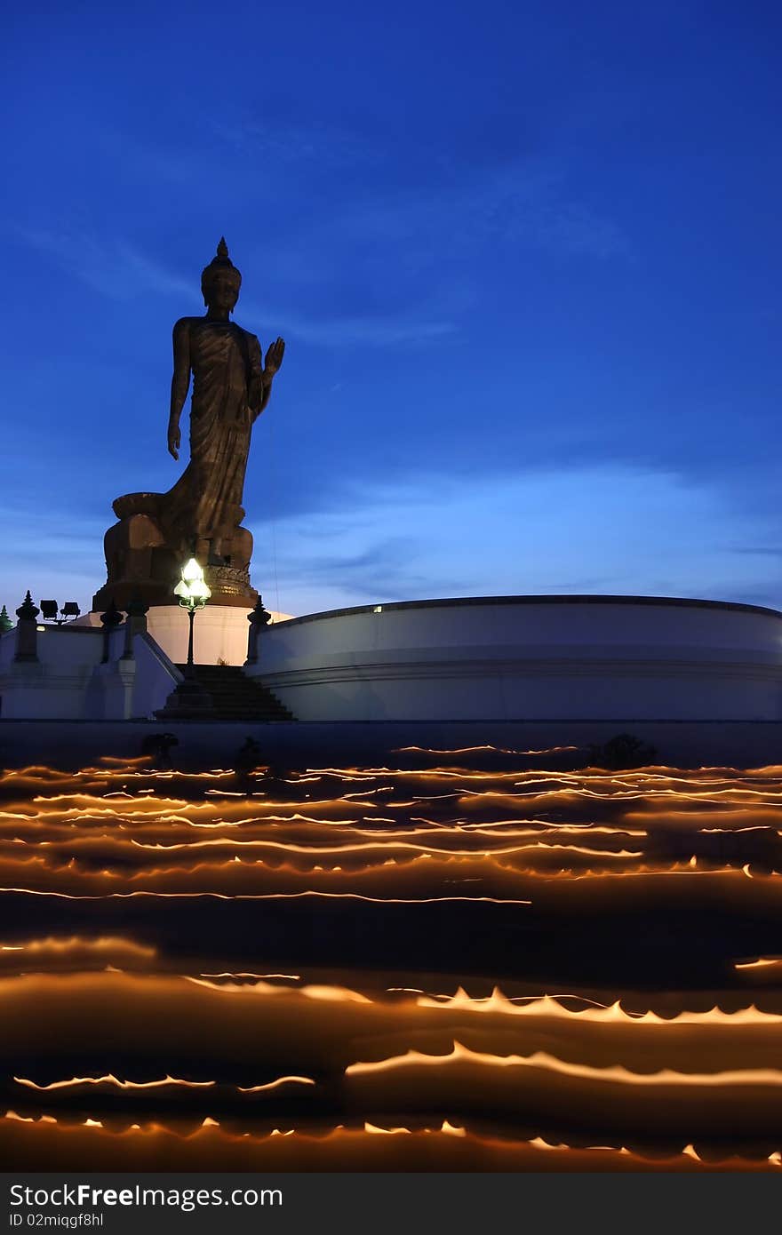 Big Buddha at twilight