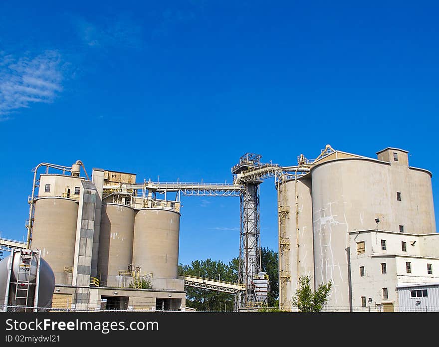 Cement factory in Toronto Portlands