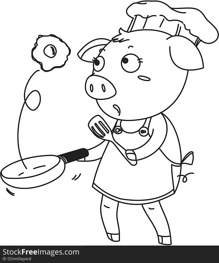 A Pig as a Chef