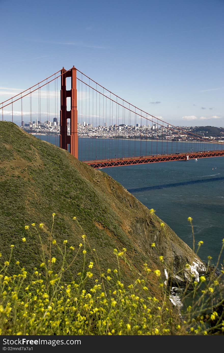 Golden Gate Bridge on a Summer Day