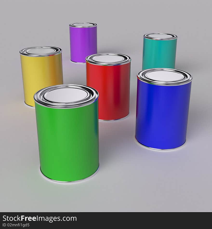 Paint buckets