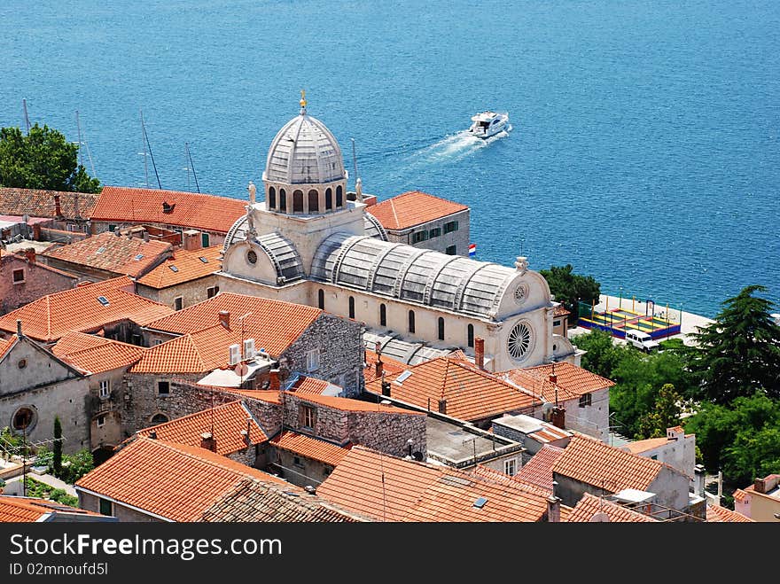 Cahtedral of st. James, Sibenik, Croatia.