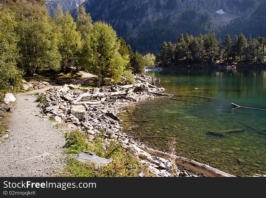 Sant Maurici lake - Pyrenees.