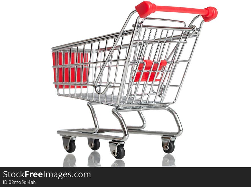 Isolated Shopping Cart