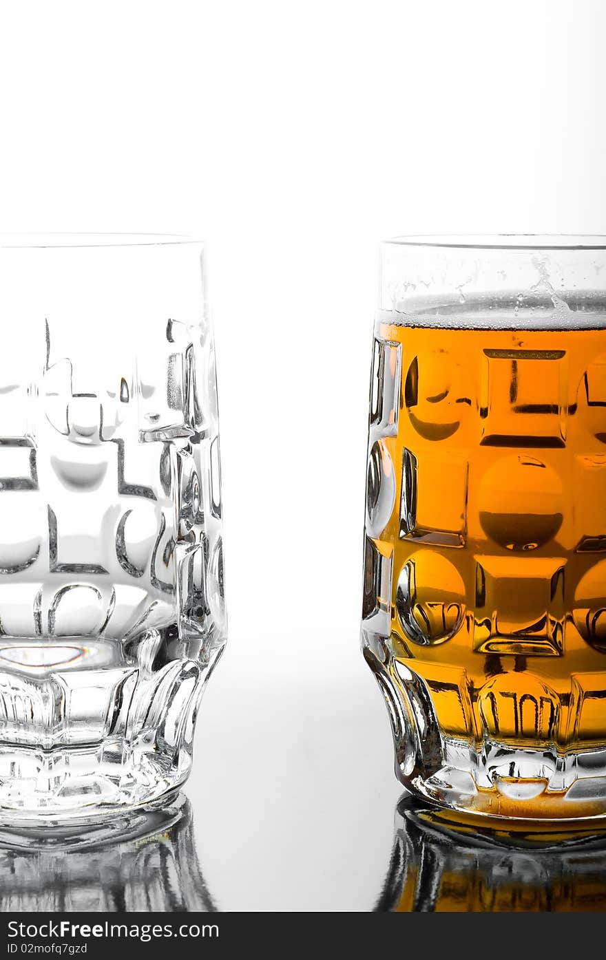 Beer glasses