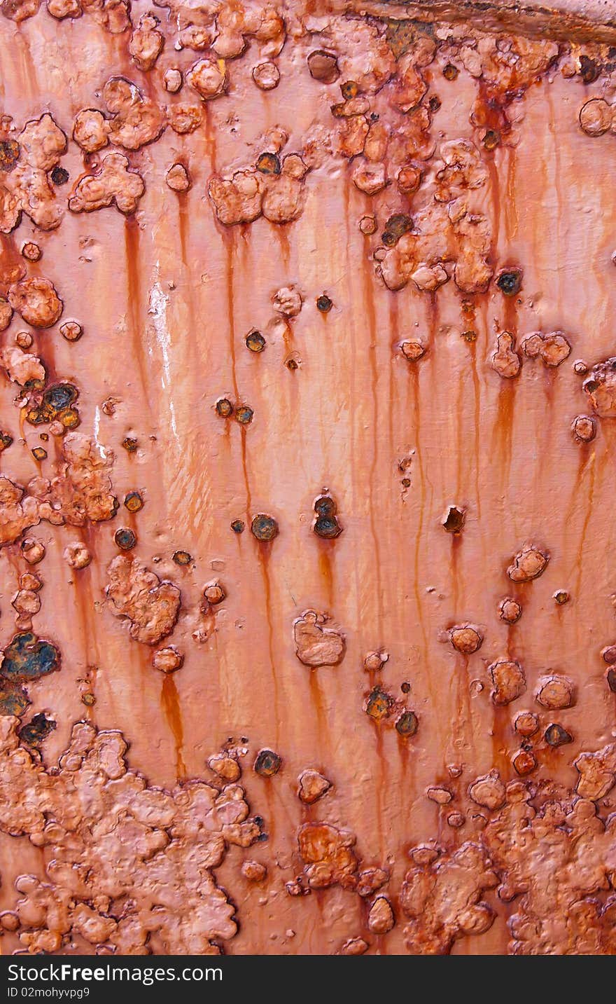 Background image of rusty textured red metal. Background image of rusty textured red metal