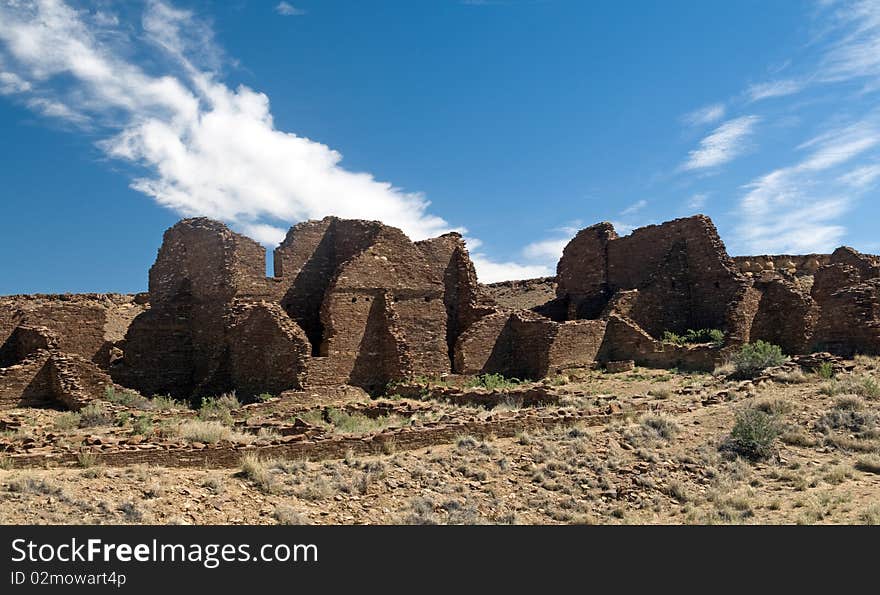 Kin Bineola ruins, Chaco Canyon