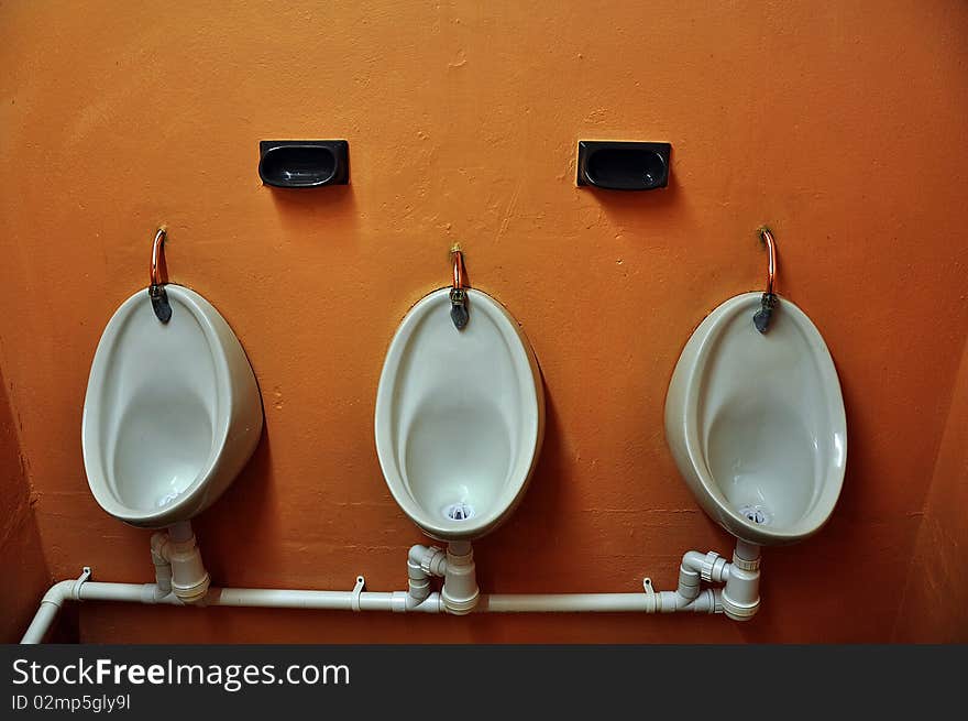 Urinals and Soap Holders