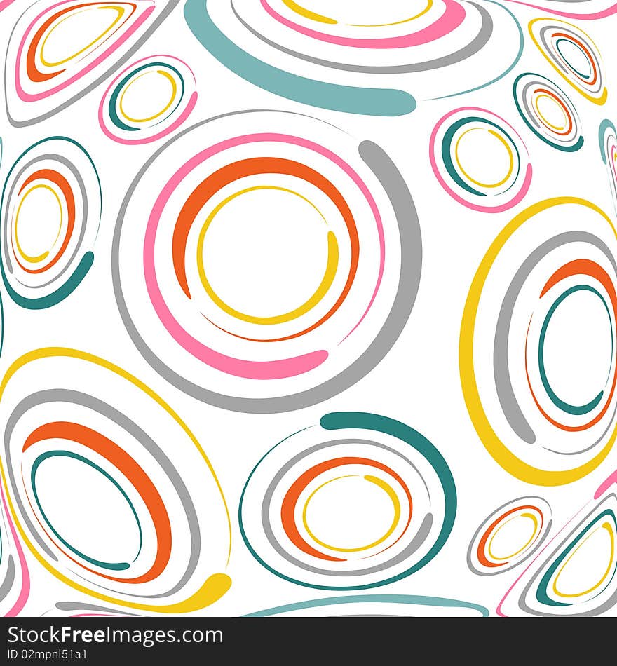 Abstract style circles  illustration vector. Abstract style circles  illustration vector