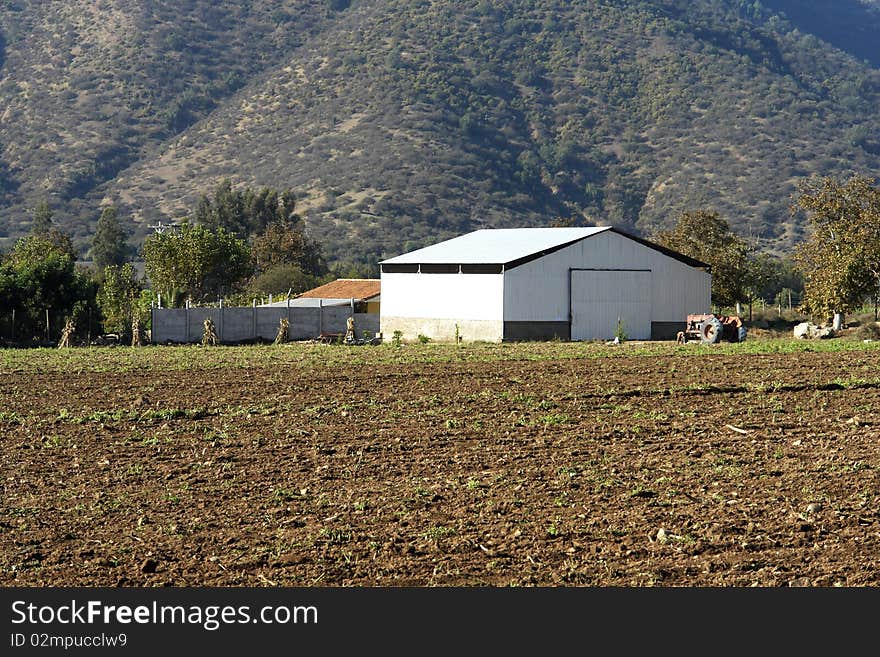 Landscape Of Warehouse.