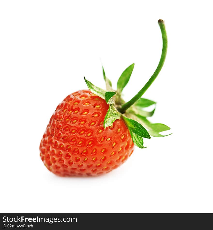 Strawberry isolated on white background