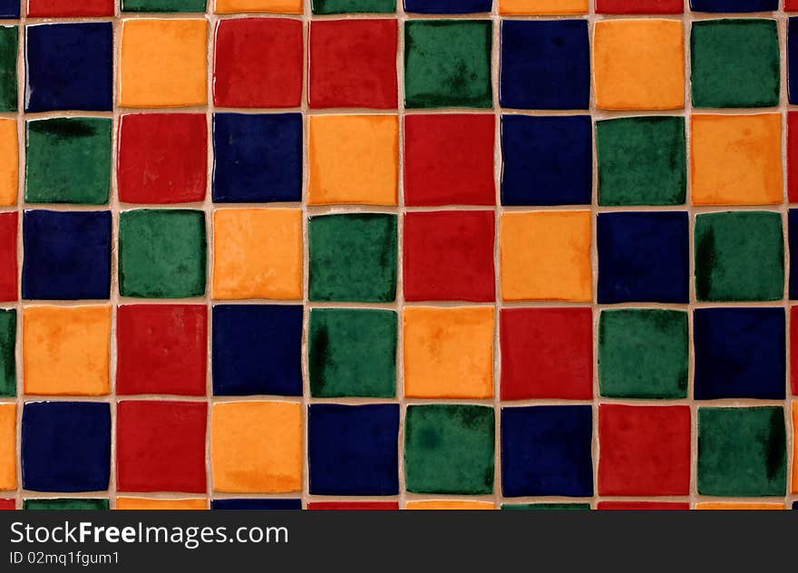 Multi-colored mosaics