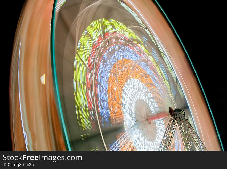 Ferris Wheel at Carnival in Manassas, VA. Ferris Wheel at Carnival in Manassas, VA