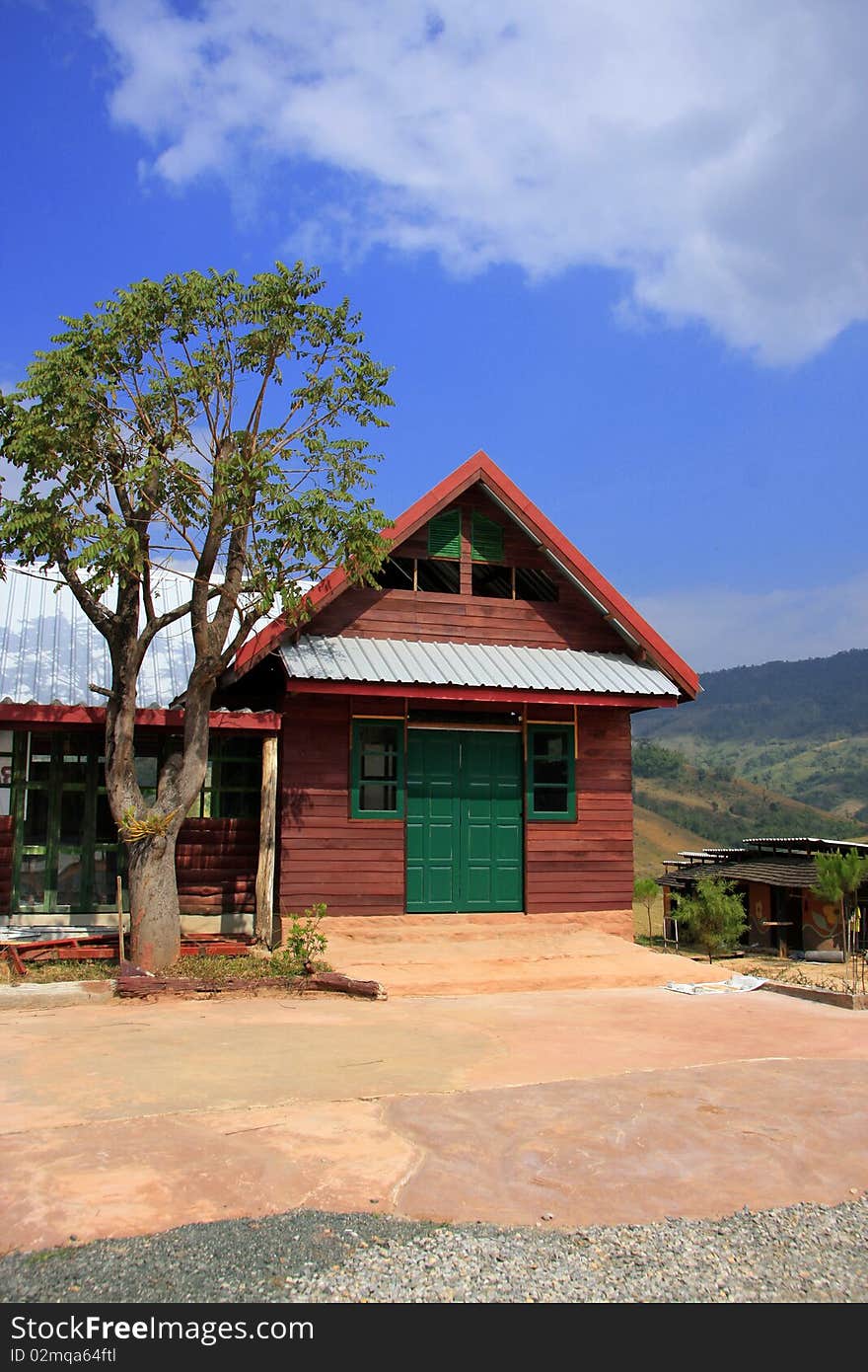 A nice secluded house in the up country. Right on top of a hill. A nice secluded house in the up country. Right on top of a hill.