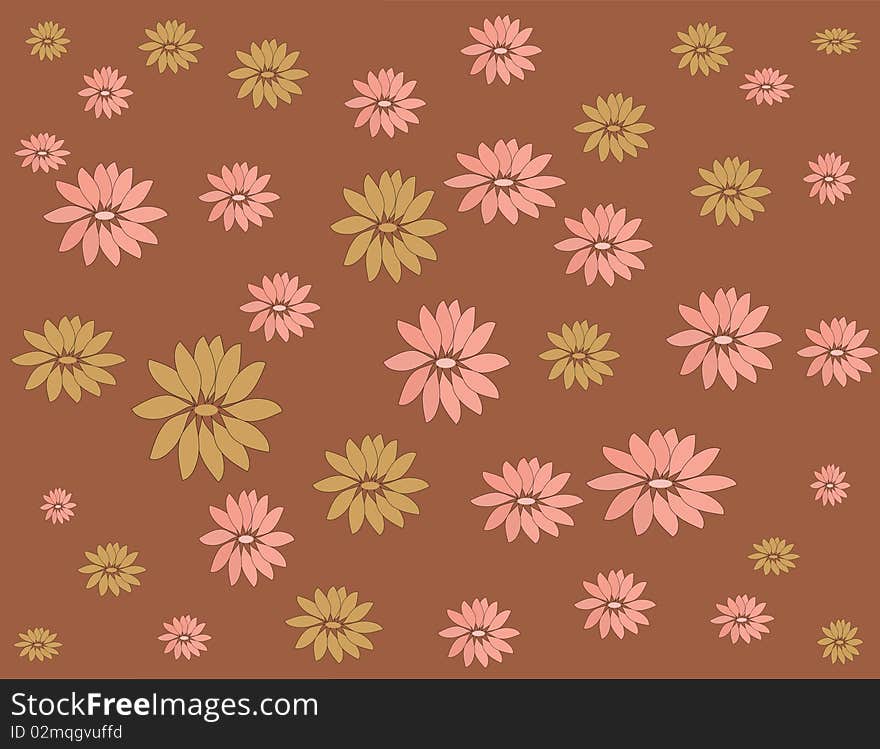 The . The Brown background with(since) rose and brown flower. The . The Brown background with(since) rose and brown flower.