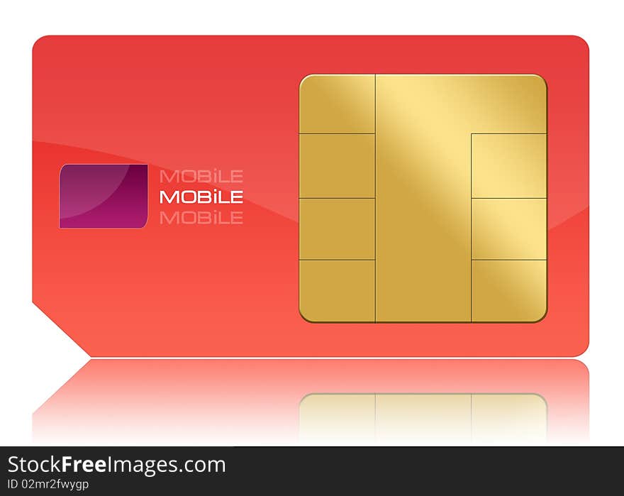 Red Sim Card