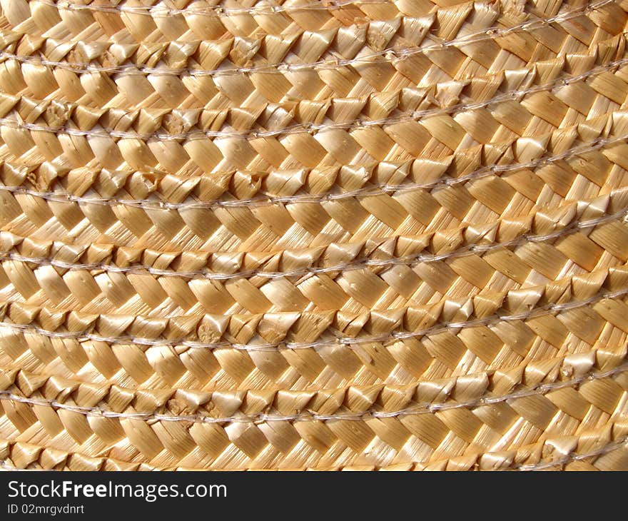 Detail photo texture of woven straw pattern background. Detail photo texture of woven straw pattern background