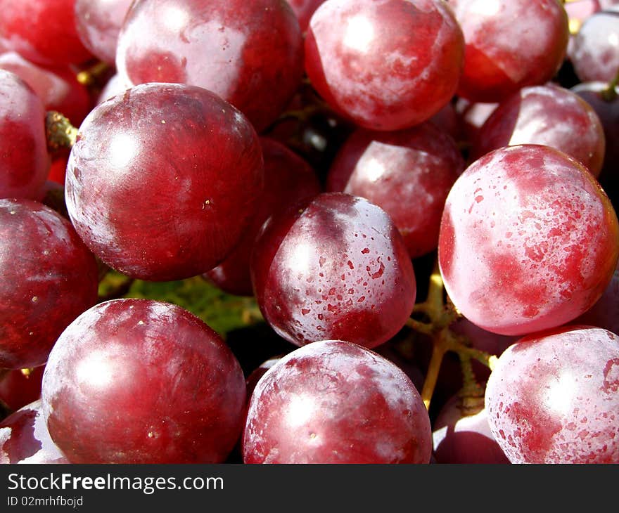 Fresh Red Graped