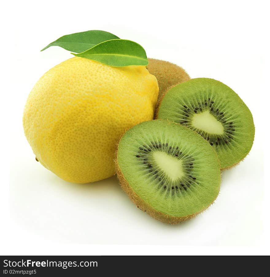 Kiwi and lemon