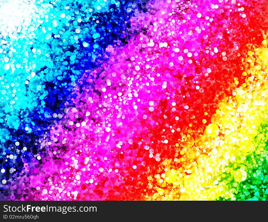 Vector Illustration Abstract Background with bright rainbow. Vector Illustration Abstract Background with bright rainbow