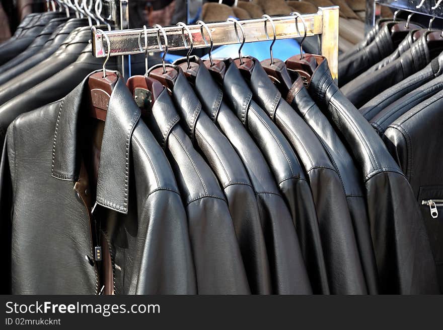 Jackets On Hangers