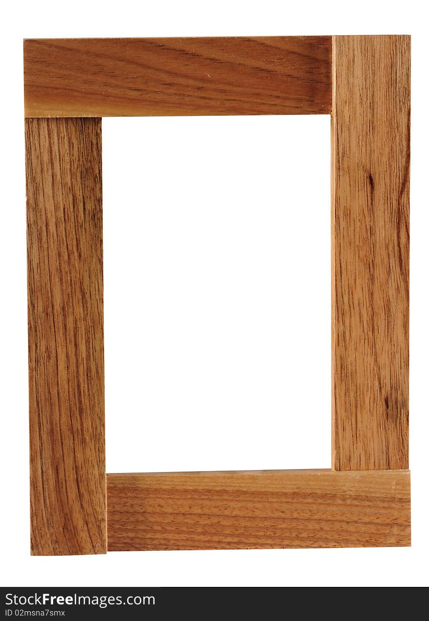 Picture frame. Isolated