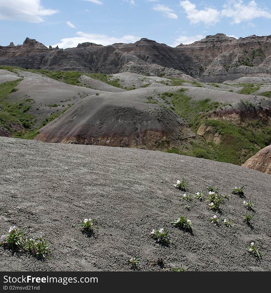 Badlands of South Dakota, USA