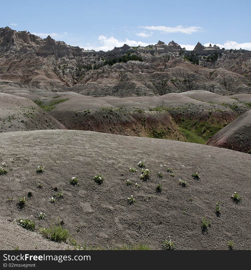 Badlands of South Dakota, USA