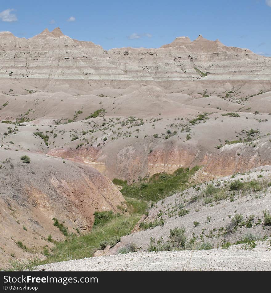 Scenics of the South Dakota Badlands. Scenics of the South Dakota Badlands