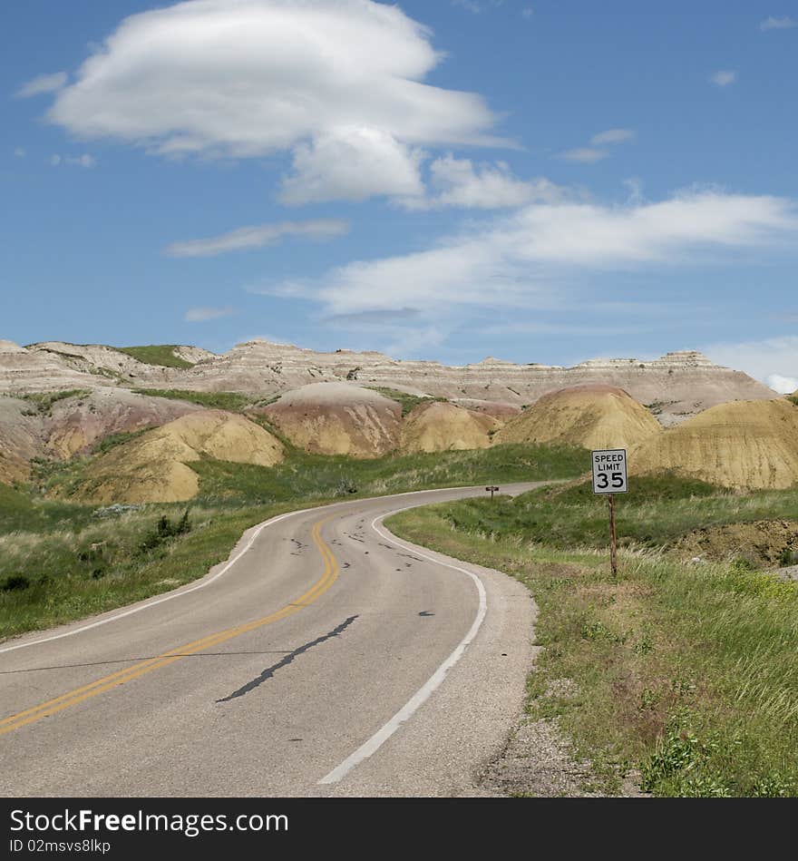 Badlands Of South Dakota, USA