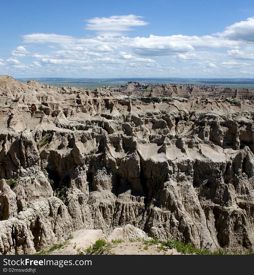 Badlands of South Dakota, USA