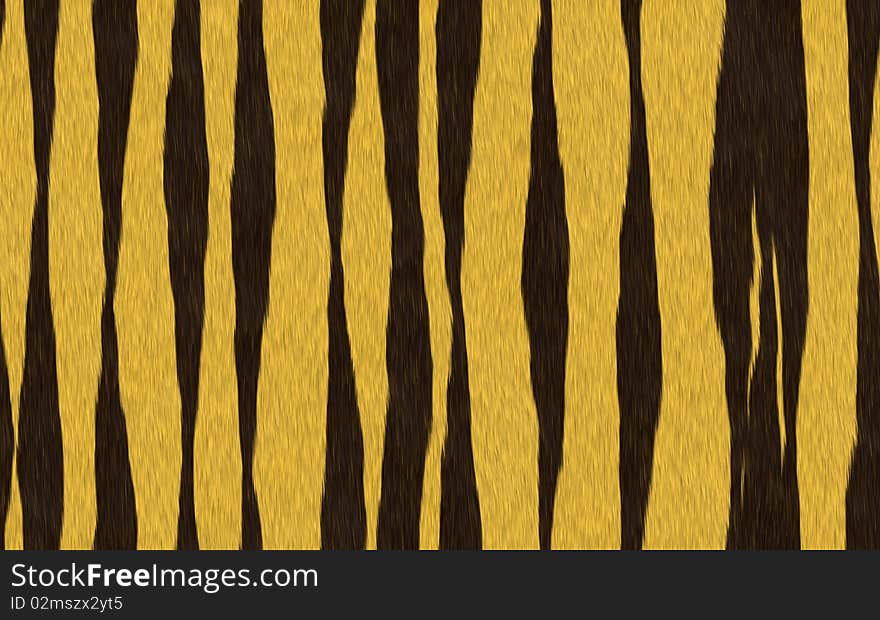 Seamless tiger skin pattern