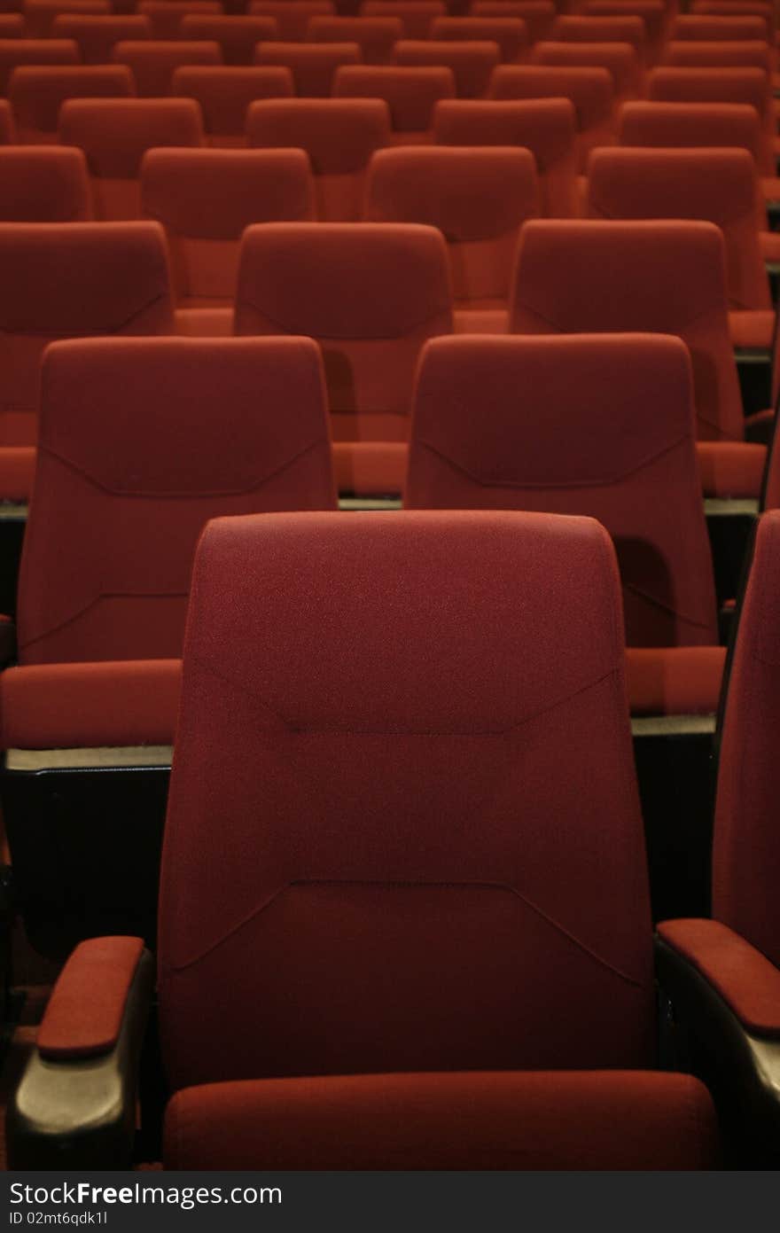 Chairs in a theater