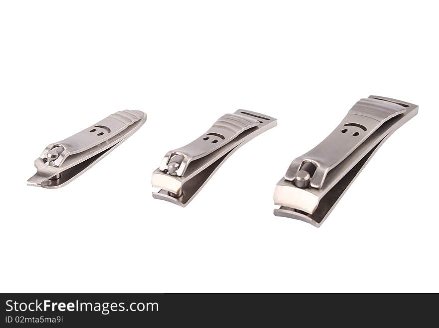 Nail clipper and Scissors Isolated On White with Clipping Path Due to technical reasons, clipping path is available only for the extra large size of this file. Due to technical reasons, clipping path is available only for the extra large size of this file.