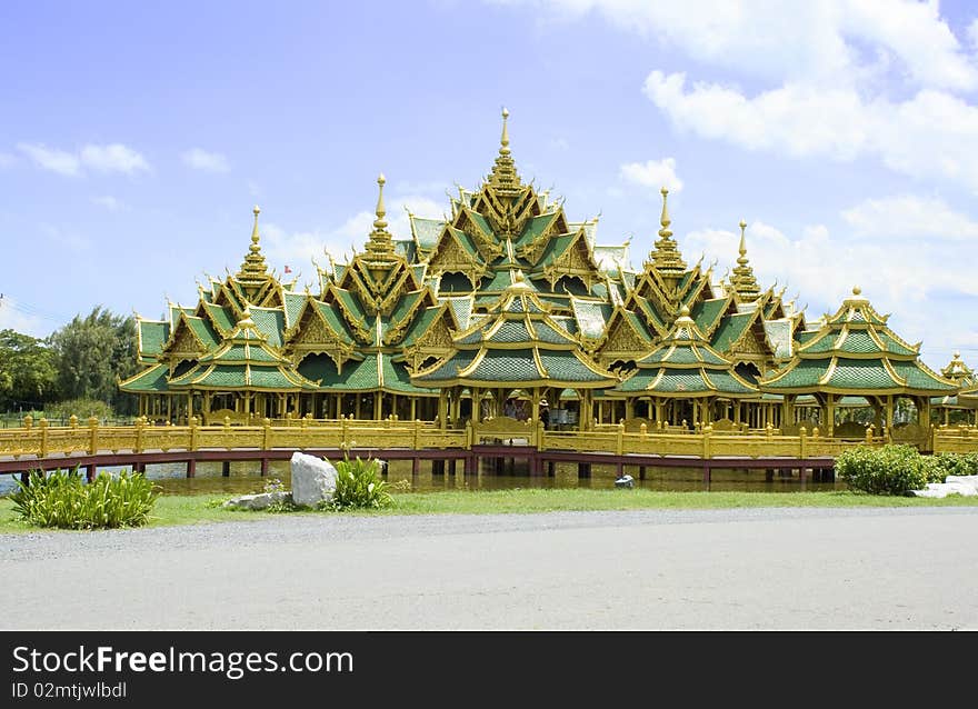 Palace of the King. Period ayuttaya.