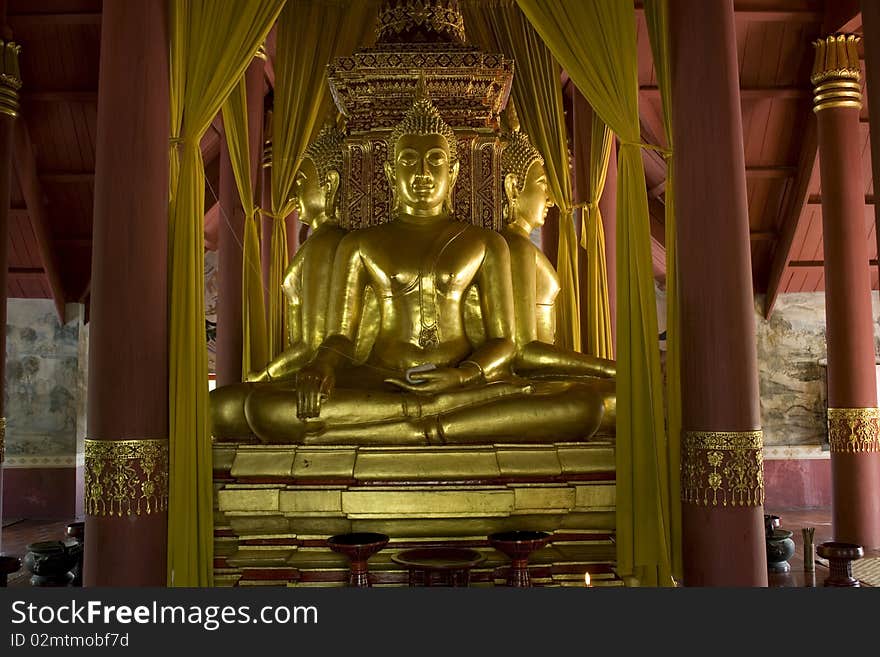 Buddha statue. Buddhism peple in thiland Respect.