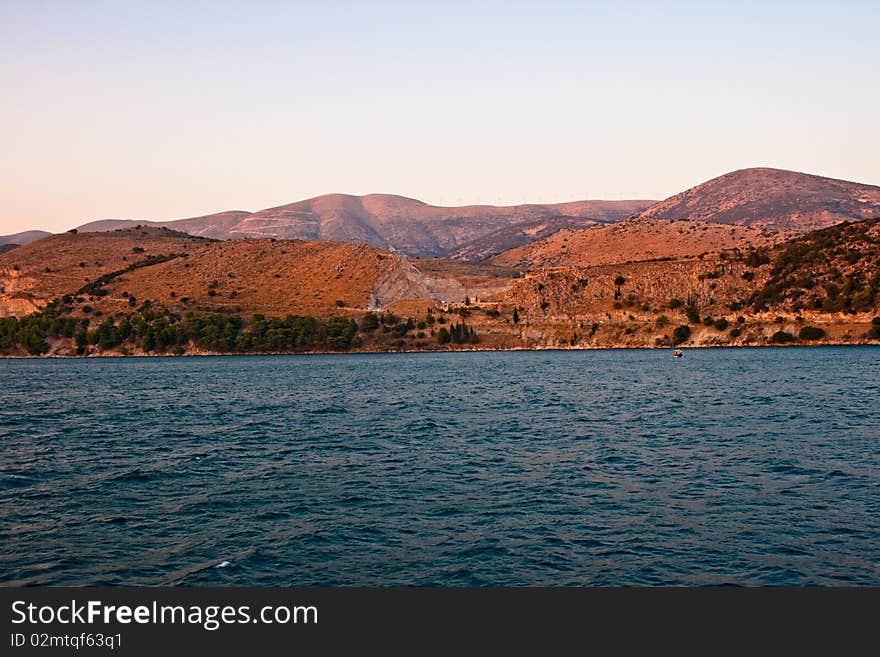 Kefalonia coast