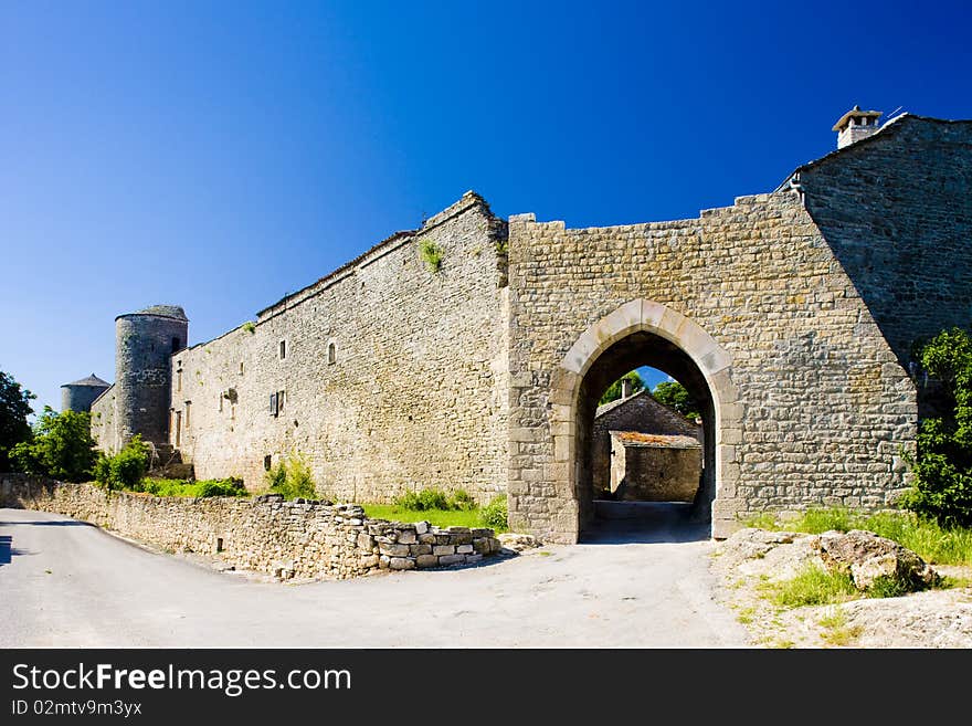 La Couvertoirade, Aveyron Department, France. La Couvertoirade, Aveyron Department, France