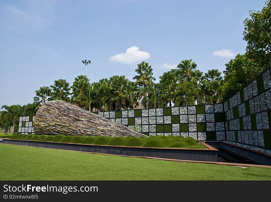 Park in rajaphuk chiangmai thailand