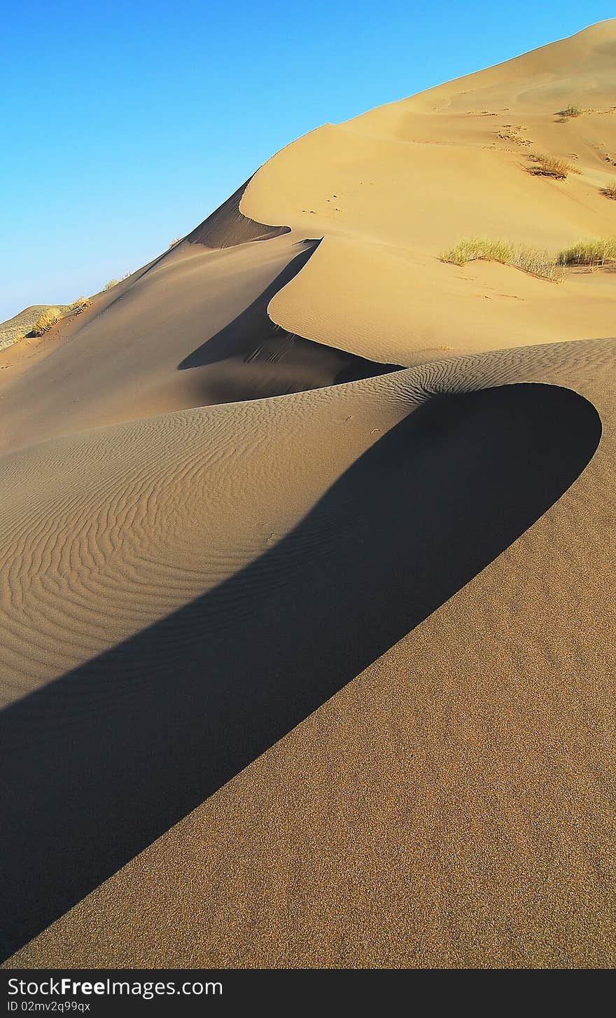 Large sand dune