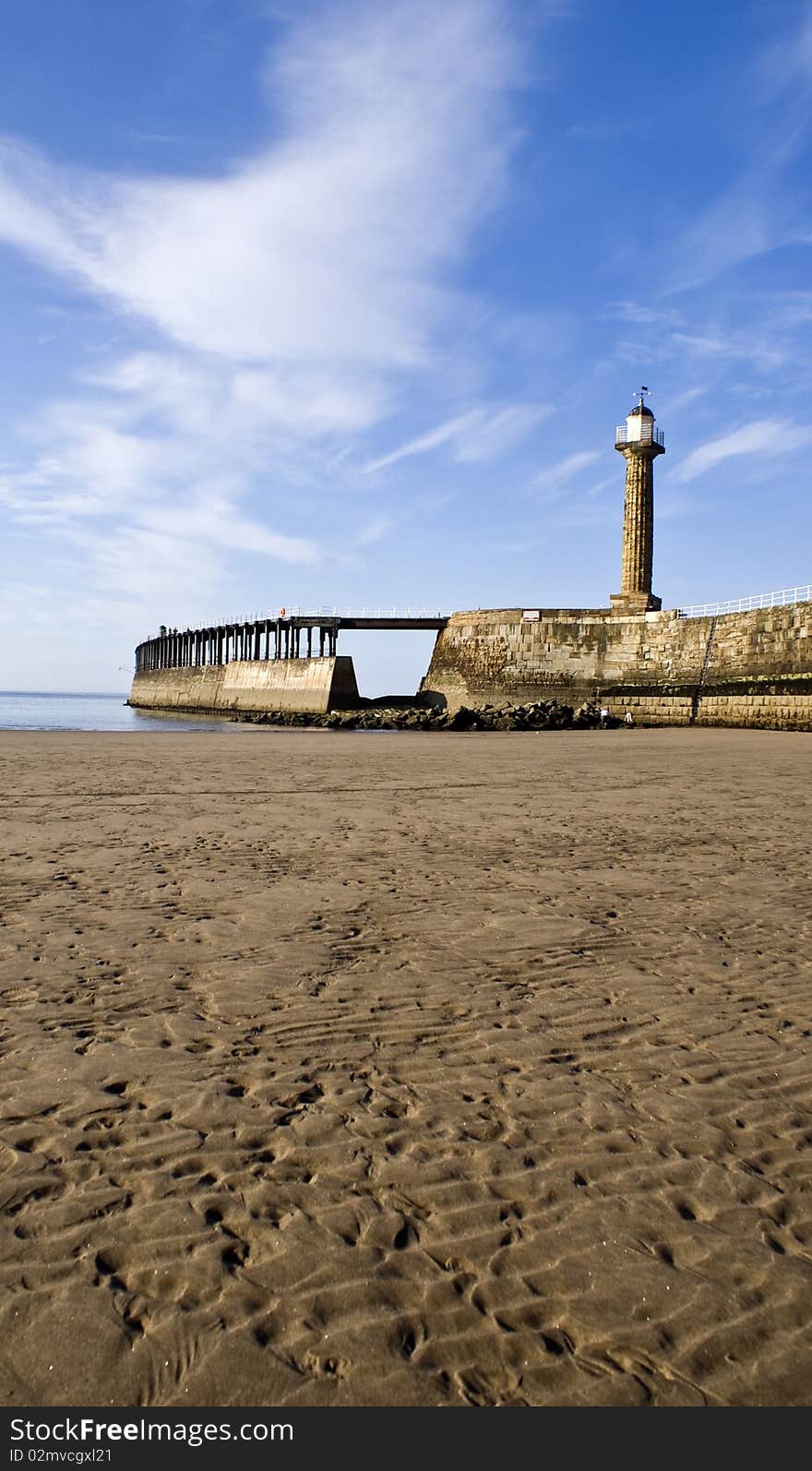 Beach And Pier