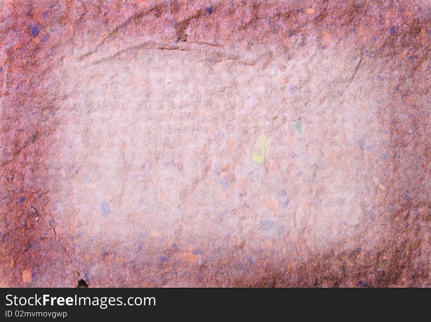 Pink handmade paper for background