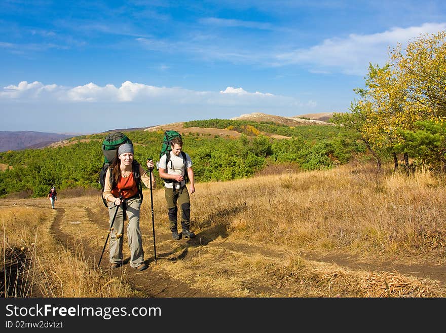 Hiking in the Crimea mountains