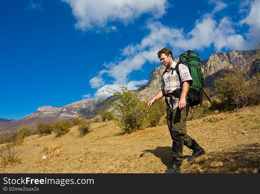 Hiking in the Crimea mountains