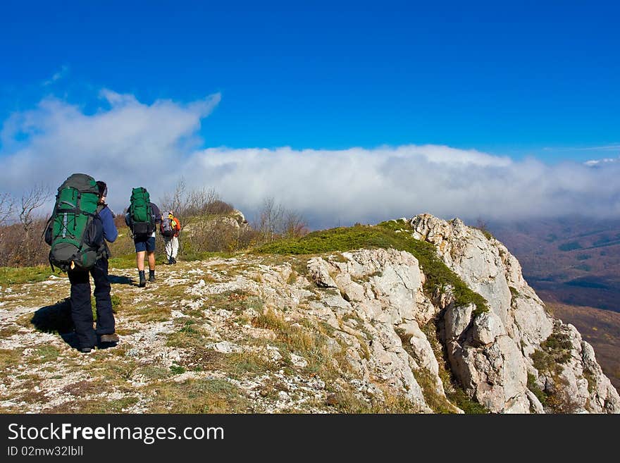 Hiking in the Crimea mountains