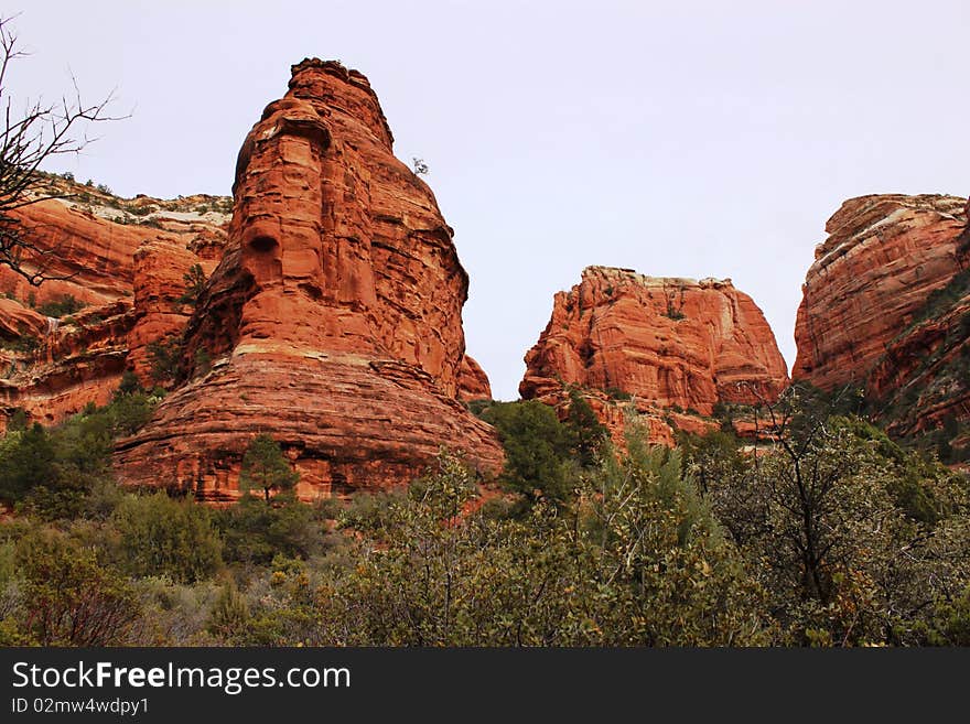 Red Rock Formations