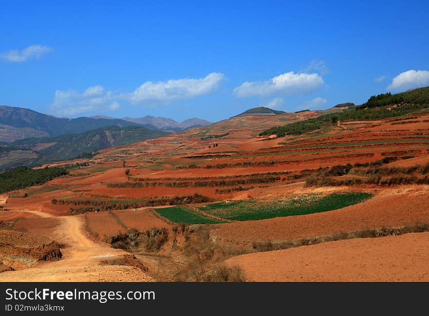 West of China