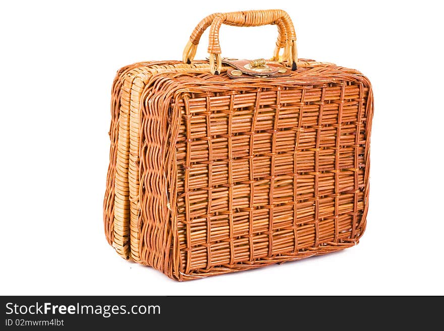 Basket Isolated On White Background