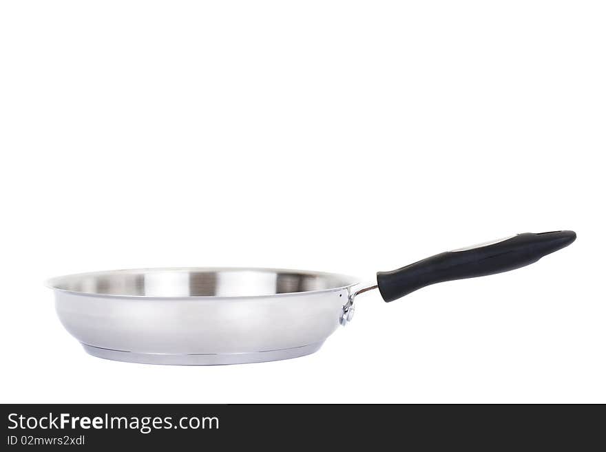 Series of images of kitchen ware. Fry pan